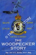 Book cover of The Woodpecker Story - No. 136 (Fighter) Squadron, Royal Air Force by JACOBS, Sqn. Ldr. V. K.